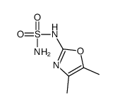 Sulfamide, (4,5-dimethyl-2-oxazolyl)- (9CI) Structure