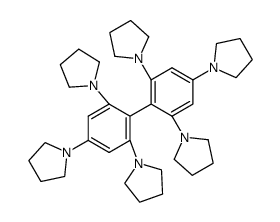 2,2',4,4',6,6'-Hexakis(1-pyrrolidinyl)-1,1'-biphenyl Structure