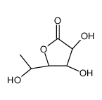 (3S,4R,5R)-3,4-dihydroxy-5-[(1R)-1-hydroxyethyl]oxolan-2-one Structure