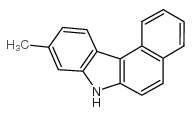 9-methyl-7(h)-benzo[c]carbazole Structure