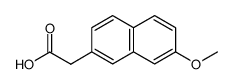 2-(7-Methoxynaphthalen-2-yl)acetic acid Structure