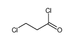 3-Chloropropanoyl chloride结构式