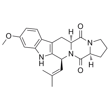 烟曲霉素C, 来源于烟曲霉菌结构式
