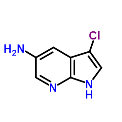 5-Amino-3-Chloro-7-azaindole结构式