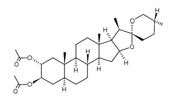 gitogenin diacetate Structure