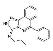 6-phenyl-N-propyl-[1,2,4]triazolo[3,4-a]phthalazin-3-amine结构式