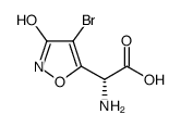 (R)-4-BROMO-HOMO-IBOTENIC ACID结构式