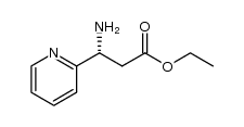 ethyl (R)-3-amino-3-(2-pyridyl)propanoate Structure