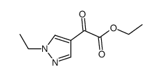 ethyl (1-ethyl-1H-pyrazol-4-yl)oxoacetate Structure