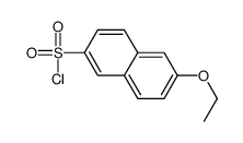 6-ethoxynaphthalene-2-sulfonyl chloride结构式