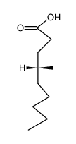 (R)-4-methylnonanoic Acid结构式