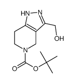 叔-丁基 3-(羟甲基)-6,7-二氢-1H-吡唑并[4,3-c]吡啶-5(4H)-甲酸基酯图片