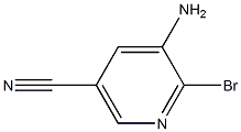 2-溴-3-氨基-5-氰基吡啶结构式