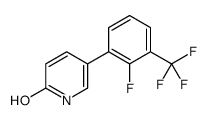 5-[2-fluoro-3-(trifluoromethyl)phenyl]-1H-pyridin-2-one Structure