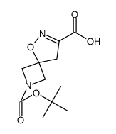 2-(叔-丁氧羰基)-5-氧杂-2,6-二氮杂螺[3.4]辛-6-烯-7-羧酸结构式