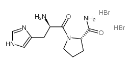 L-Prolinamide,D-histidyl-, dihydrobromide picture