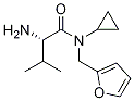 (S)-2-AMino-N-cyclopropyl-N-furan-2-ylMethyl-3-Methyl-butyraMide Structure