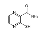 Pyrazinecarboxamide, 3,4-dihydro-3-thioxo- (9CI) Structure