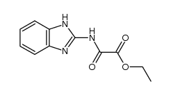 ethyl 2-((1H-benzo[d]imidazol-2-yl)amino)-2-oxoacetate Structure