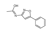 N-(5-Phenylisoxazol-3-yl)acetamide structure