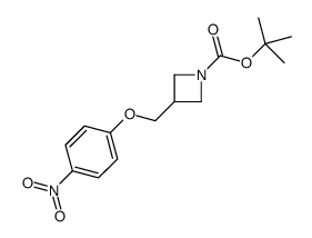 1-BOC-3-(4-nitrophenoxyMethyl)azetidine Structure