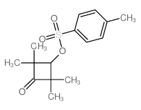 2,2,4,4-tetramethyl-3-(4-methylphenyl)sulfonyloxy-cyclobutan-1-one picture