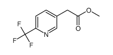 2-(6-(三氟甲基)吡啶-3-基)乙酸甲酯结构式