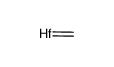 hafnium methylidene dihydride Structure