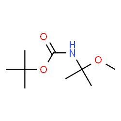 Carbamic acid, (1-methoxy-1-methylethyl)-, 1,1-dimethylethyl ester (9CI) Structure