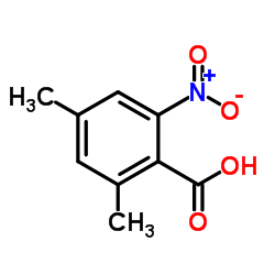 2,4-Dimethyl-6-nitrobenzoic acid structure