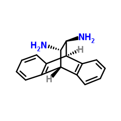 (11|S|,12|S|)-9,10-Dihydro-9,10-ethanoanthracene-11,12-diamine structure