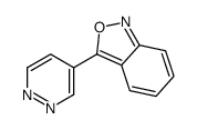 3-pyridazin-4-yl-2,1-benzoxazole结构式