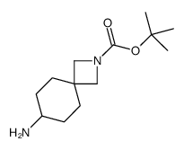 tert-butyl 7-amino-2-azaspiro[3.5]nonane-2-carboxylate structure