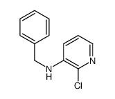 N-benzyl-N-(2-chloro-3-pyridinyl)amine结构式