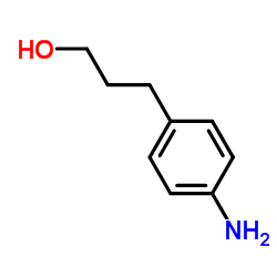 3-(4-Aminophenyl)-1-propanol structure