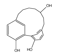 Tricyclo[12.3.1.12,6]nonadeca-1(18),2,4,6(19),14,16-hexaene-3,9,17-triol结构式