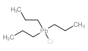 Plumbane,chlorotripropyl-结构式