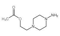 1-Piperazineethanol,4-amino-,acetate(ester)(9CI) Structure