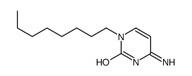 4-amino-1-octylpyrimidin-2-one Structure