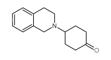 4-(3,4-dihydroisoquinolin-2(1H)-yl)cyclohexanone Structure