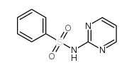 2-苯磺酰胺基嘧啶结构式