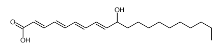 10-hydroxyeicosatetraenoic acid结构式