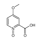 4-methoxy-1-oxidopyridin-1-ium-2-carboxylic acid Structure