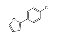 2-(4-chlorophenyl)furan structure