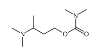 3-(dimethylamino)butyl N,N-dimethylcarbamate Structure