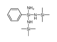 [amino-bis(trimethylsilylamino)silyl]benzene结构式