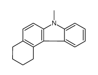 7-methyl-1,2,3,4-tetrahydrobenzo[c]carbazole Structure