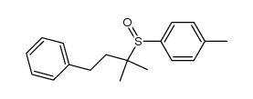 1,1-dimethyl-3-phenylpropyl tolyl sulfoxide结构式