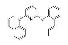 2,6-bis(2-prop-1-enylphenoxy)pyridine结构式