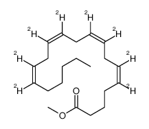 Arachidonic Acid-d8 methyl ester structure